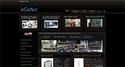 Desktop Screenshot of elatec.sk
